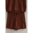 Load image into Gallery viewer, Short Sleeve Sweater And Shorts Set