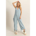 Load image into Gallery viewer, Halter Neck Double Gauze Jumpsuit