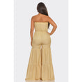 Load image into Gallery viewer, TIERED WIDE LEG TUBE JUMPSUIT
