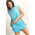 Load image into Gallery viewer, Oversized Top And Shorts Matching Set
